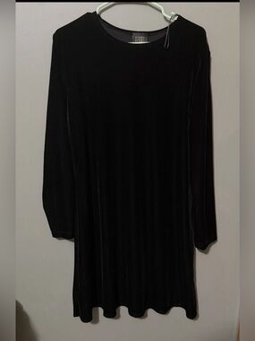 Teddi Velvet Evening Long Sleeve Dress Women's L (12)